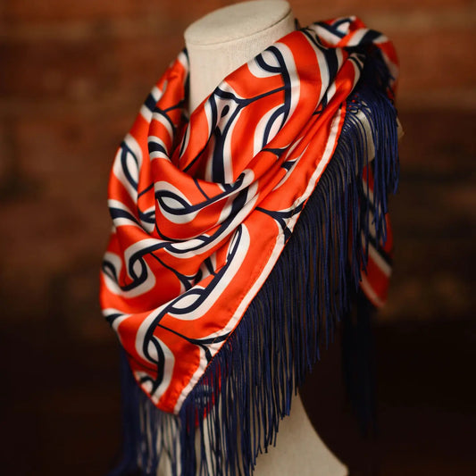 Game Day Fringe Scarf