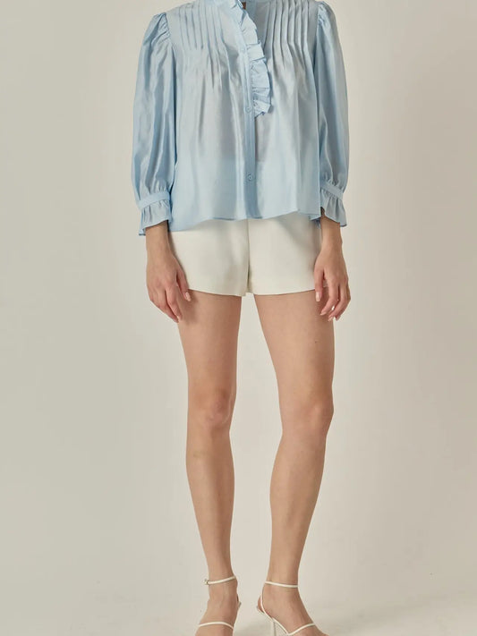 Ruffle Detailed Blouse