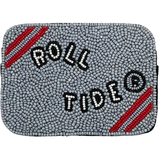 Roll Tide Beaded Credit Card Holder