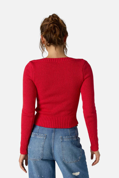 Mila Pullover in Salsa