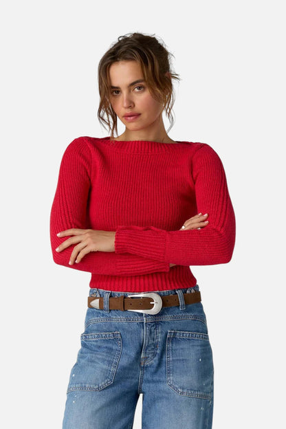 Mila Pullover in Salsa