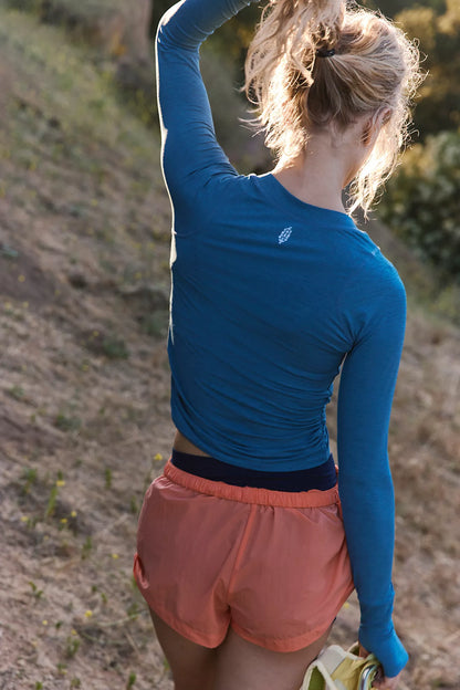 Tempo Ruched UV Protection Long Sleeve