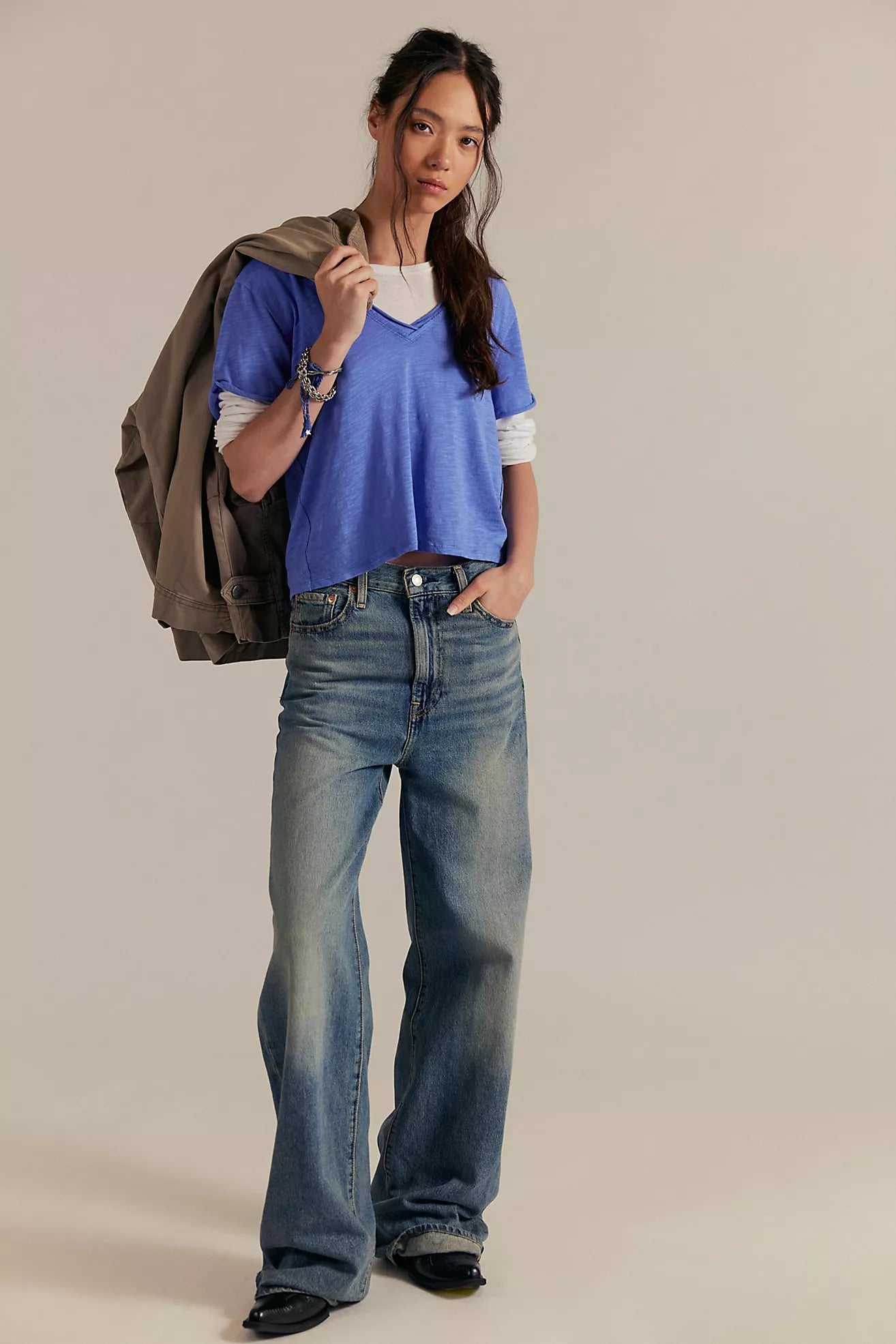 We The Free Take 2 Tee - Cornflower