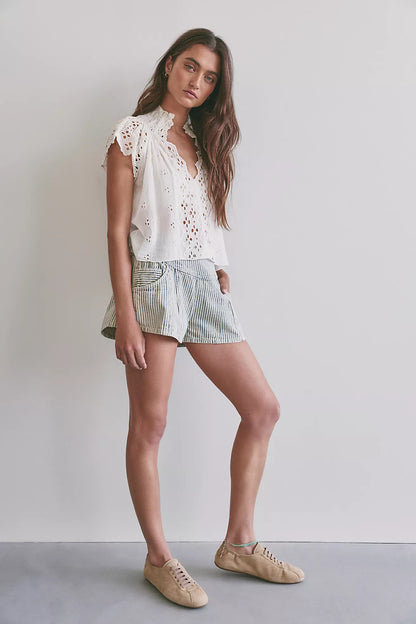 We The Free Luna Railroad Pull-On Shorts