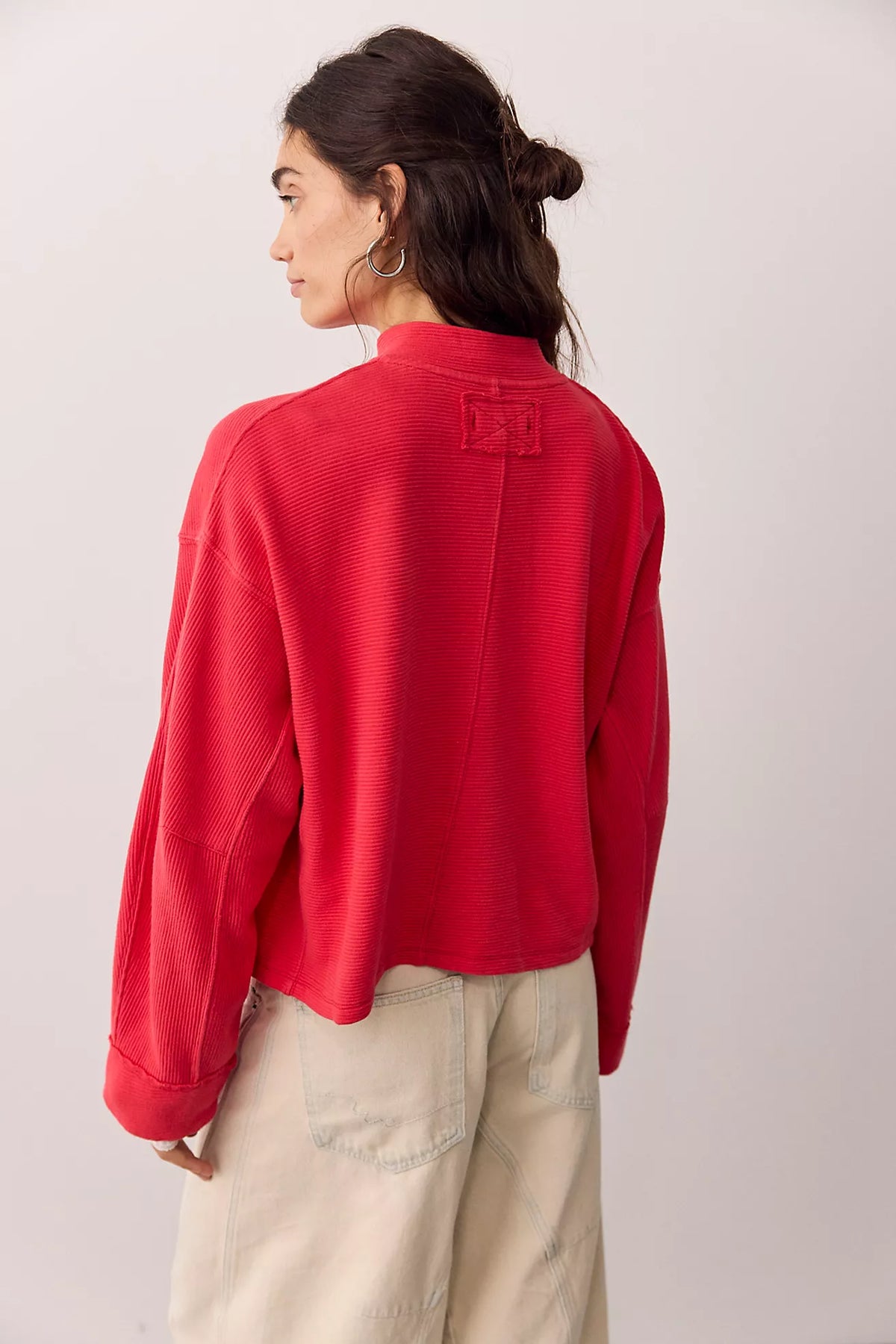 We The Free Celeste Quarter Zip Salsa