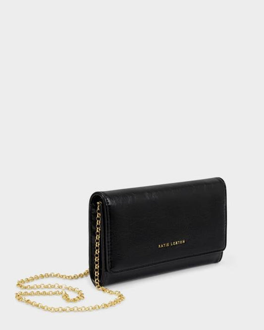 Zea Patent Purse Crossbody Black Patent
