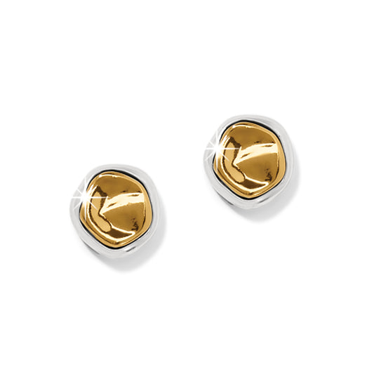 Cascade Round Post Earrings