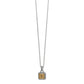 Mosaic Two Tone Mini Tile Necklace