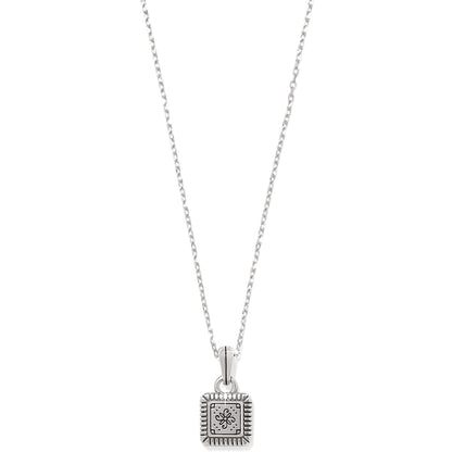 Mosaic Two Tone Mini Tile Necklace