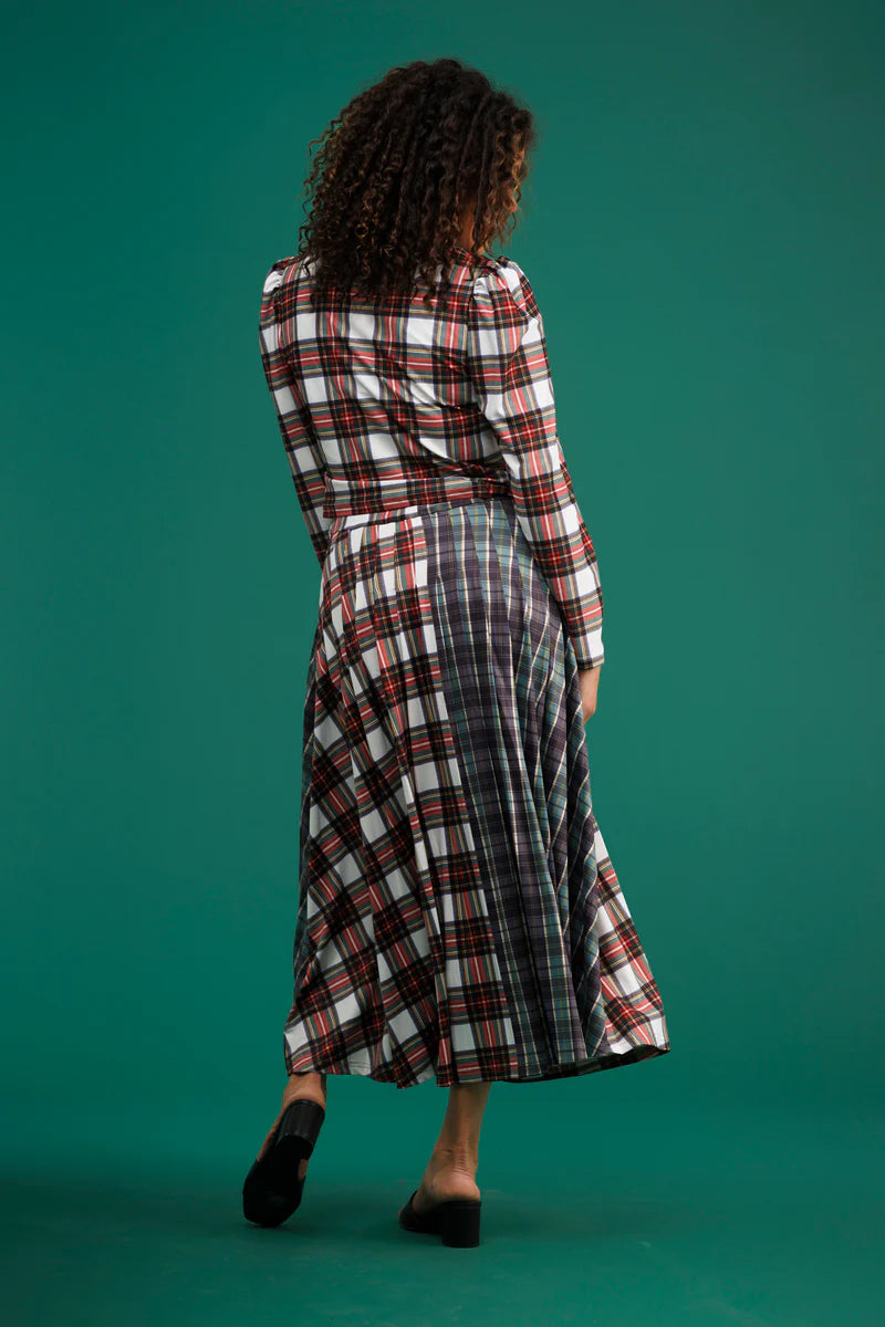 The Lennox Skirt Galway/Tartan