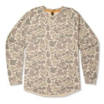 Surfside Waffle Knit - Khaki Mallard Camo