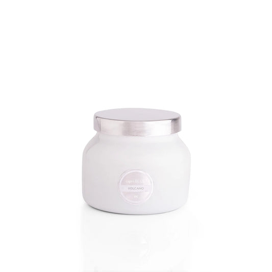 Volcano White Petite Signature Jar Candle 8oz