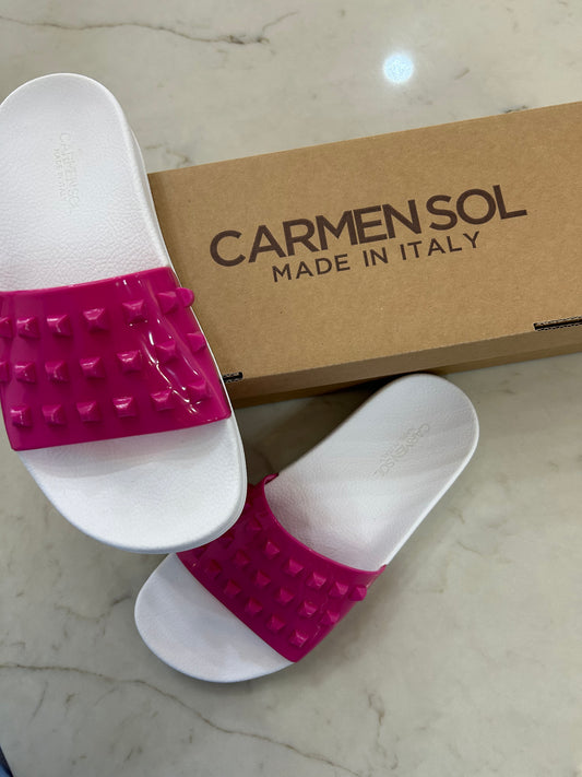 Carmen Sol Franco Slide Fuchsia