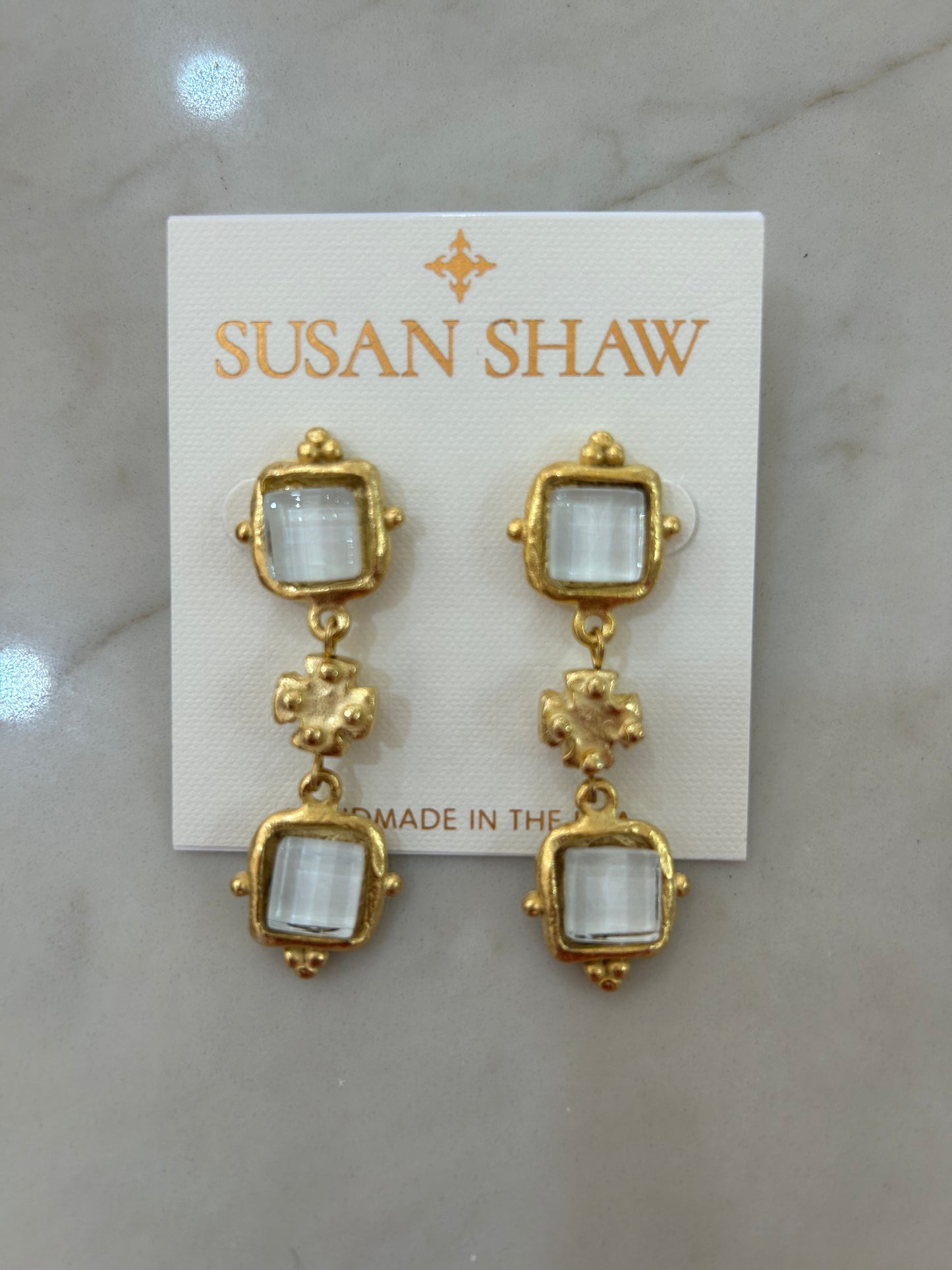 Susan Shaw Charlotte Tier Earrings