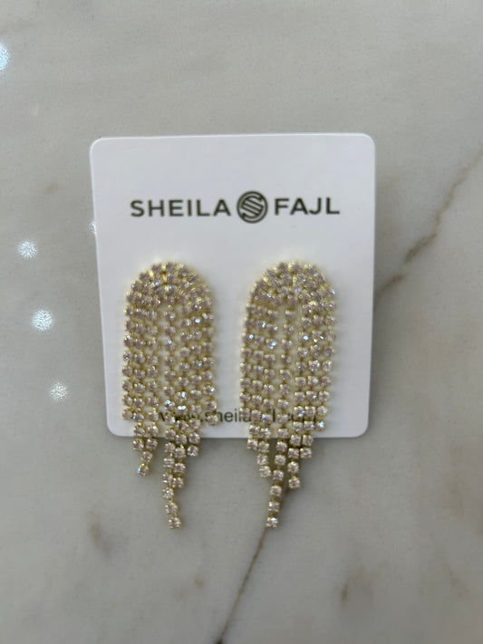 Sheila Fajl Mayta CZ Earrings