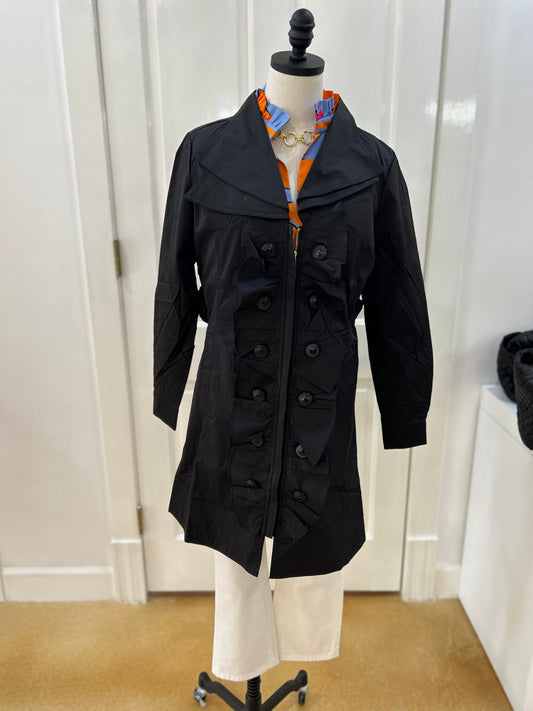 Ciao Milano Livia Trench Coat Black